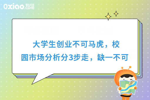 校园市场分析分3步走，缺一不可