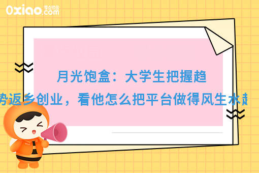 草根大学生如何把握趋势创业赚钱？看月光饱盒的故事
